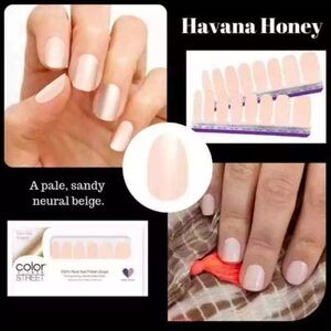 Color Street Havana Honey Nail Polish Strips . New in package.